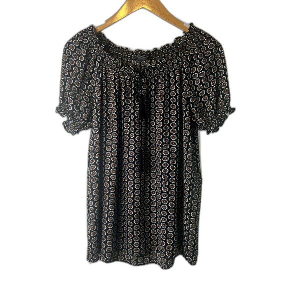 Chelsea & Theodore Sunflower Peasant Blouse‎ Size Small - Picture 1 of 7